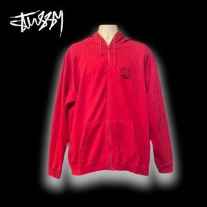 Stussy Zip Up Hoodie